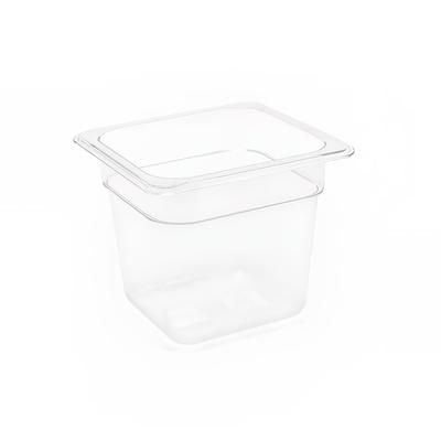 Front of the House BHO054CLT21 Ice Housing Insert Pan - 7" x 6 1/2" x 5 3/4", Resin, Clear