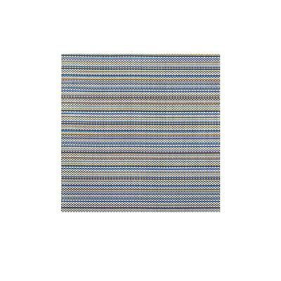Front of the House RTL023BLV83 8 3/4" Square Metroweave Woven Vinyl Placemat - Mesh Marine, Multi-Colored, Case of 12