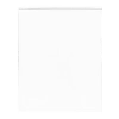 Medium Clear Bag with Peel & Seal Flap For Photographs and Double Mats Bag Size: 20 7/16" x 24 1/4" 100 Bags Crystal Clear Bags