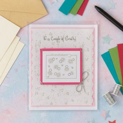 Quick & Easy Fill Open Crystal Clear Sleeves For 5.5 Baronial Cards Bag Size: 4 5/8" x 5 7/8" 100 Bags Crystal Clear Bags