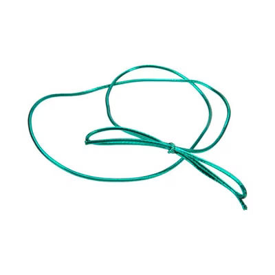 Metallic Green Stretch Loops 16" 50 pack
