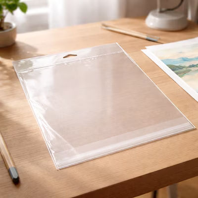 Crystal Clear Hanging Bags 8 7/16" x 10 1/4" 100 pack