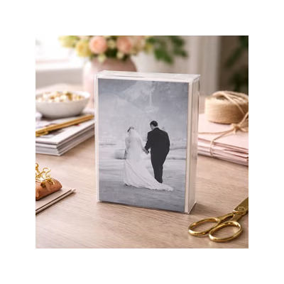 Clear Boxes for Photos Cards Decorated Cookie Small Candies Box Size: 4 1/8" x 1" x 6 1/8" 25 Boxes Crystal Clear Boxes