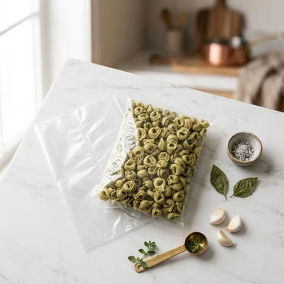 Flat Heat Seal Bags 6" x 8" 100 pack