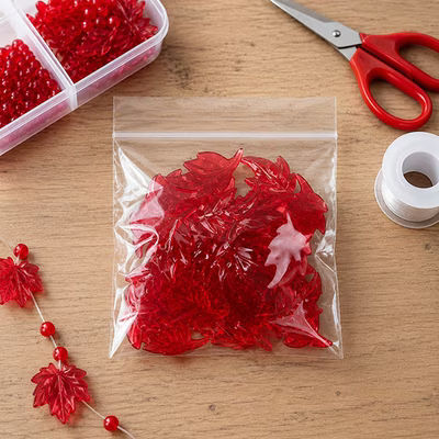 Crystal Clear Zip Bags 4" x 4" 100 pack