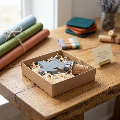 Kraft Paper Box Bottom 4 1/8" x 1" x 4 1/4" 25 pack