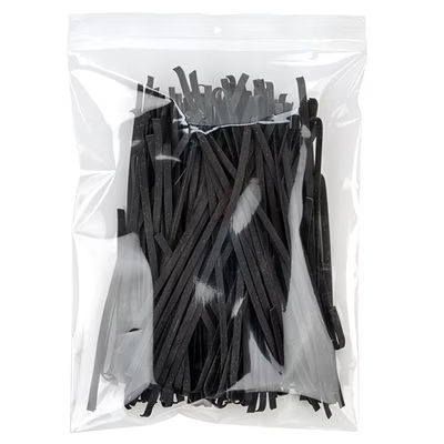 Crystal Clear Zip Bags + Round Hang Hole 9" x 12" 100 pack