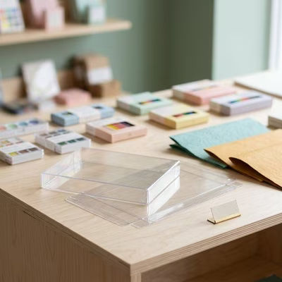 Crystal Clear Boxes® 10 3/16" x 2" x 7 1/2" 25 pack