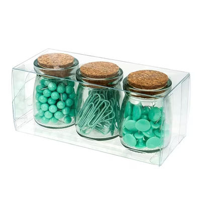 Crystal Clear Value Boxes 3" x 3" x 7" 50 pack