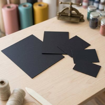 13" x 19" ClearBags 4-Ply Black Backing Board
