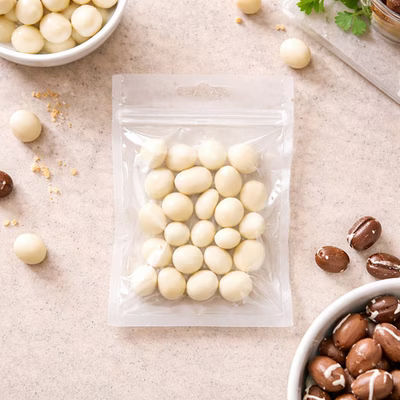 Hanging Zipper Barrier Bags w/Tear Notches 3 5/8" x 5" 100 pack