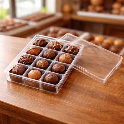 5 15/16" x 1" x 7 3/4" Candy Tackle Box, 12 Cavity - 25 Pieces - CTBS34