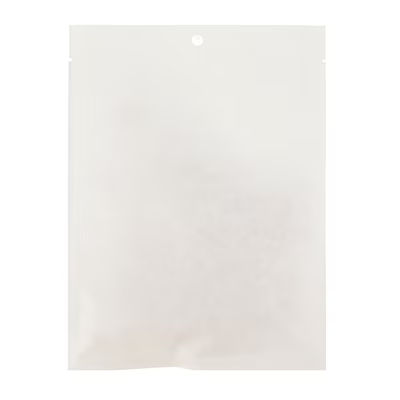 White Kraft Compostable Heat Seal Bags 5" x 7" 100 pack