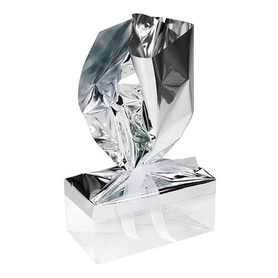 Silver Metallic Topper 12" x 25" 25 pack