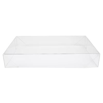 Crystal Clear Box Tops 25 Pack 6 1/16" x 1 1/2" x 9 9/16"