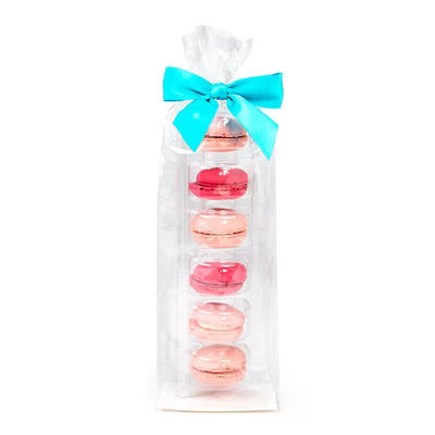 Macaron Bag Set for 6 3 1/2" x 2 1/4" x 12" 100 pack