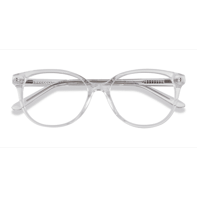 Female s horn Clear Acetate Prescription eyeglasses - Eyebuydirect s Pursuit