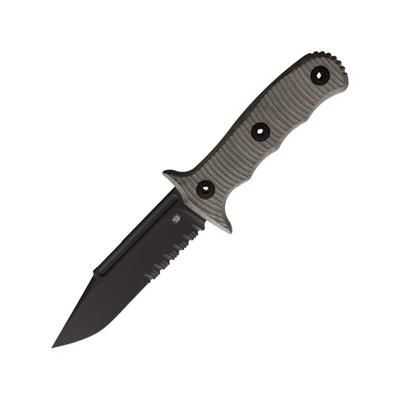 Bastinelli Creations Binome 5.25 in Fixed Blade Knife BC29PLAINEDGE