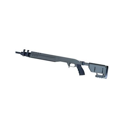 Accuracy Solutions F.A.S.T. Chassis FEM 33 II Rem 700 Long Action - Side Bolt Release Folding Stock Right Hand Bolt OD Green AS-20502