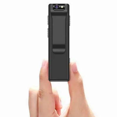 A3 Mini Camera Digital Magnetic Back Clip HD 1080P Loop Recording Motion Detection Flashlight Video Camcorder for Travel Walking