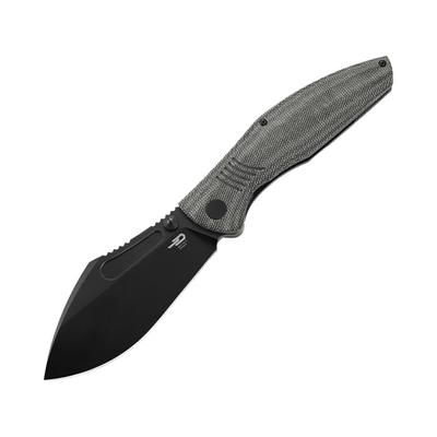 Bestech Knives Lockness Framelock Blk Micarta