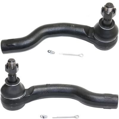 2014 Nissan Frontier Front, Driver and Passenger Side Tie Rod Ends