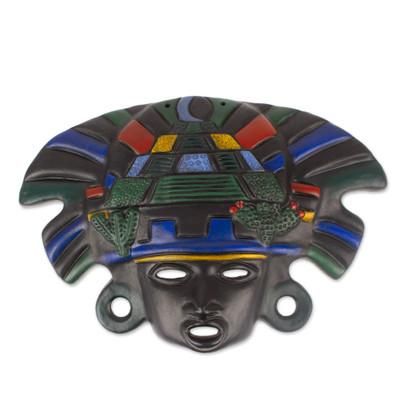Ceramic mask, 'Warrior of the Night'