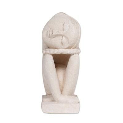 Lullaby,'Sandstone sculpture'