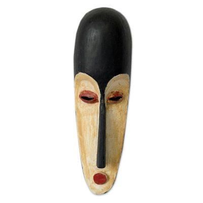 Africa Gabonese wood mask, 'Fang Forest Spirit'