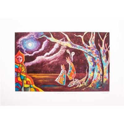 'Surreal Limited-Edition Giclée on Canvas'