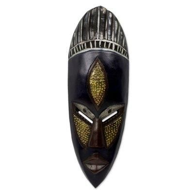 Densu Priest,'African Wood Mask'