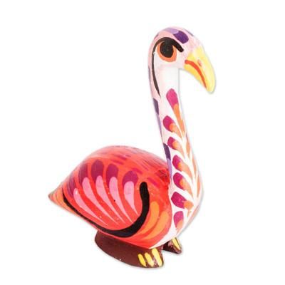 Flamingo,'Hand Painted Small Flamingo Figurine'