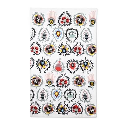 'Chain-Stitched Cotton Wall Hanging Handcrafted in India'