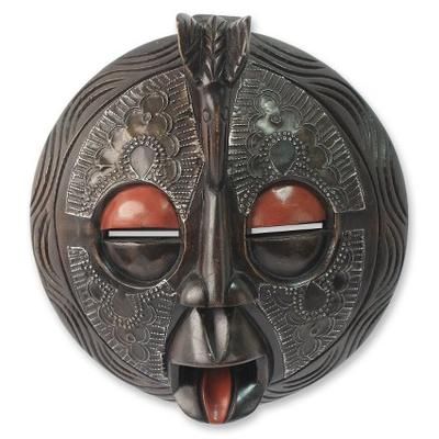 Sankofa,'African wood mask'