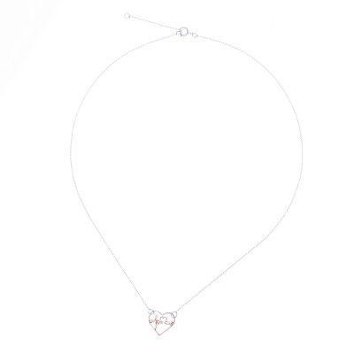 Be Still My Heart,'Heartbeat Theme Pendant Necklace'