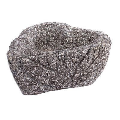 Tradition of the Heart,'Heart Shaped Stone Bowl from Mexico'