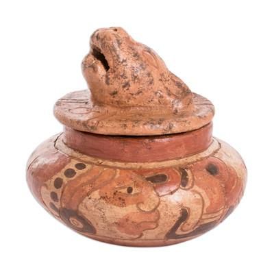 Ceramic bowl, 'Pibil Jaguar'