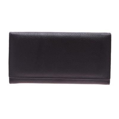 Stylish Woman in Espresso,'Handmade Leather Wallet in Espresso from India'