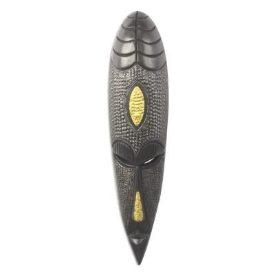 Strength in Unity,'Hand Crafted Sese Wood Mask'