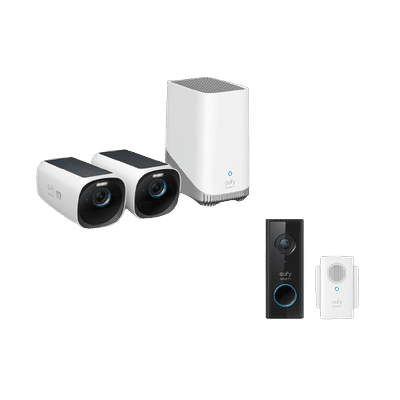 eufyCam S330 (eufyCam 3）+ Video Doorbell C210