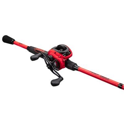 Lew's MACH Smash Baitcast Reel & Rod Combo 7ft 2in 1-PC Rod RH Retrieve Reel MHS1SH72MH