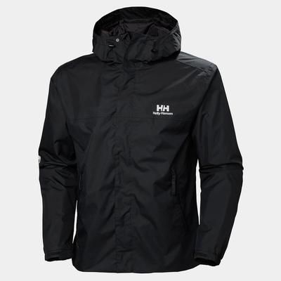 Helly Hansen YU Ervik Jacket - 90ies Long Sleeves Sailing Jackets Black XL