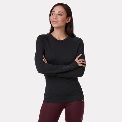 Helly Hansen Women's Lifa Merino Midweight Crew Base Layer Black XS