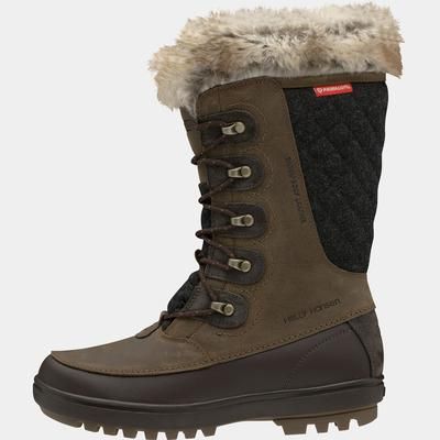 Helly Hansen Women's Garibaldi VL Snow Boots Brown 4