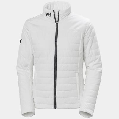 Helly Hansen Women's Crew Insulator Sailing Jacket 2.0 White XL
