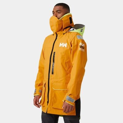 Helly Hansen Men's Aegir Ocean Sailing Jacket Orange L