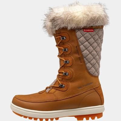 Helly Hansen Women's Garibaldi VL Snow Boots Brown 4.5