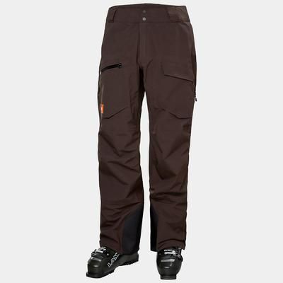 Helly Hansen Men's Ridge Infinity Shell Ski Trousers Brown XL