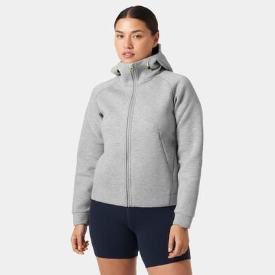 Helly Hansen Women's HP Ocean 2.0 Full-Zip Sailing Jacket Grey M