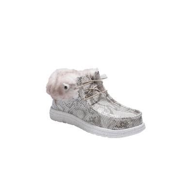 Women's Cassidy Bootie by LAMO in Dove Snake (Size 6 M)